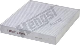 Hengst Filter E4908LI - Фильтр воздуха в салоне autodif.ru