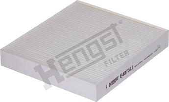 Hengst Filter E4975LI - Фильтр воздуха в салоне autodif.ru