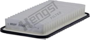 Hengst Filter E640L - Воздушный фильтр, двигатель autodif.ru