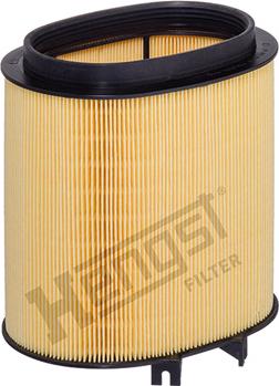 Hengst Filter E1195L - Воздушный фильтр, двигатель autodif.ru