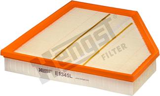 Hengst Filter E1345L - Воздушный фильтр, двигатель autodif.ru