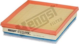 Hengst Filter E1289L - Воздушный фильтр, двигатель autodif.ru