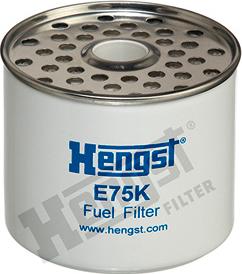 Hengst Filter E75K D42 - Топливный фильтр autodif.ru
