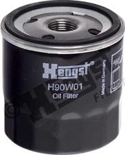 Hengst Filter H90W01 - фильтр масляный!\ Ford Escort 1.1-1.3 <81, Opel Ascona/Kadett 1.2-2.0 <93 autodif.ru