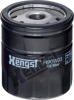 Hengst Filter H90W03 - Фильтр масляный OPEL Ascona/ Astra F/ Kadett E/ Omega/ Vectra, DAEWOO Espero/Nexia, SAAB 900/9000 autodif.ru