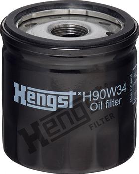 Hengst Filter H90W34 - Масляный фильтр autodif.ru
