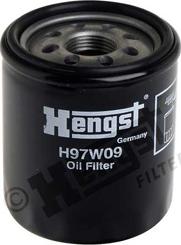 Hengst Filter H97W09 - Фильтр масляный Renault Clio I/II,Kangoo(KC),Twingo(C06) HENGST autodif.ru