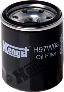 Hengst Filter H97W08 - H97W08_фильтр маслный!\ Ford Probe 2.0/2.2 88-98, Nissan Maxsima 2.0/3.0 95 autodif.ru