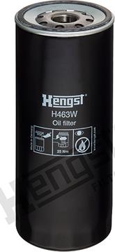 Hengst Filter H463W - Масляный фильтр autodif.ru