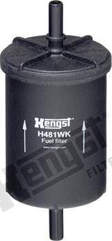 Hengst Filter H481WK - Топливный фильтр autodif.ru