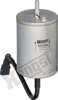 Hengst Filter H430WK - Топливный фильтр autodif.ru