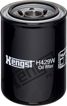 Hengst Filter H429W - Масляный фильтр autodif.ru