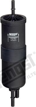 Hengst Filter H420WK01 - Топливный фильтр autodif.ru