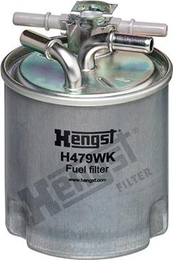 Hengst Filter H479WK - Топливный фильтр autodif.ru