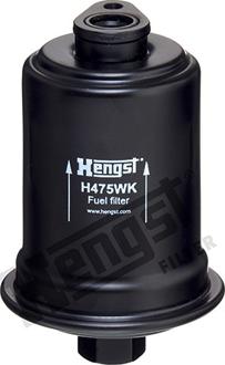 Hengst Filter H475WK - Топливный фильтр autodif.ru