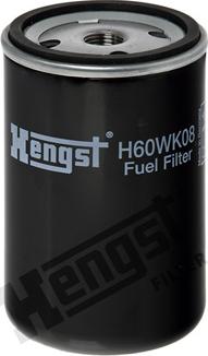 Hengst Filter H60WK08 - Топливный фильтр autodif.ru