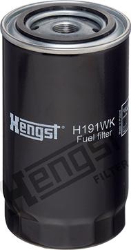 Hengst Filter H191WK - Топливный фильтр autodif.ru
