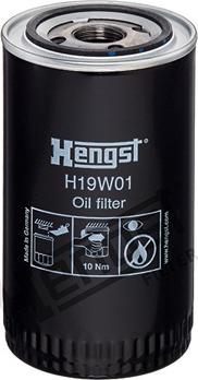 Hengst Filter H19W01 - Масляный фильтр autodif.ru