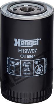 Hengst Filter H19W07 - Масляный фильтр autodif.ru