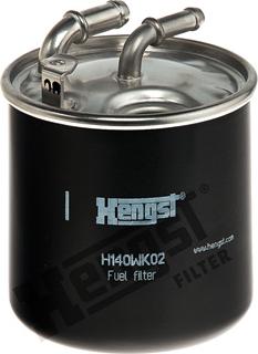 Hengst Filter H140WK02 - Топливный фильтр autodif.ru