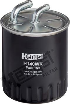 Hengst Filter H140WK - Топливный фильтр autodif.ru