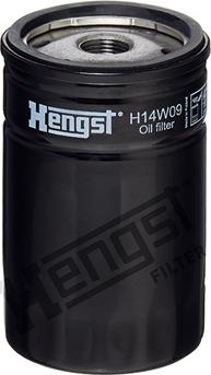 Hengst Filter H14W09 - Масляный фильтр autodif.ru
