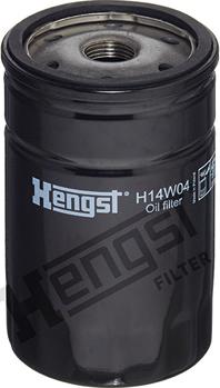Hengst Filter H14W04 - Масляный фильтр autodif.ru