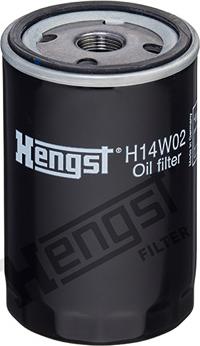 Hengst Filter H14W02 - Масляный фильтр autodif.ru