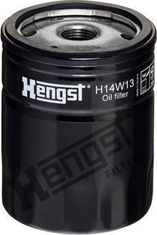 Hengst Filter H14W13 - Масляный фильтр autodif.ru