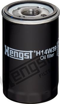 Hengst Filter H14W39 - Масляный фильтр autodif.ru