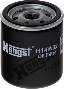 Hengst Filter H14W32 - Масляный фильтр autodif.ru