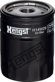 Hengst Filter H14W28 - Масляный фильтр autodif.ru