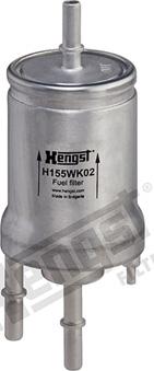 Hengst Filter H155WK02 - Топливный фильтр autodif.ru