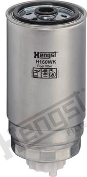 Hengst Filter H160WK - Топливный фильтр autodif.ru