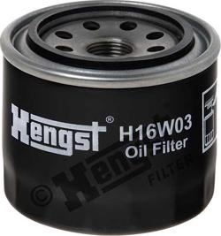 Hengst Filter H16W03 - Масляный фильтр autodif.ru