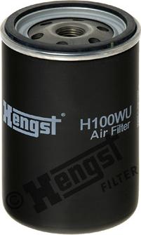 Hengst Filter H100WU - Воздушный фильтр, двигатель autodif.ru