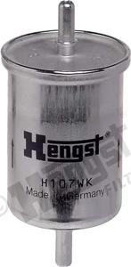 Hengst Filter H107WK - Топливный фильтр autodif.ru