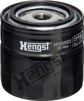 Hengst Filter H10W03 - Масляный фильтр autodif.ru