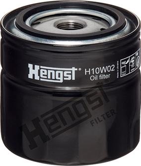 Hengst Filter H10W02 - Масляный фильтр autodif.ru