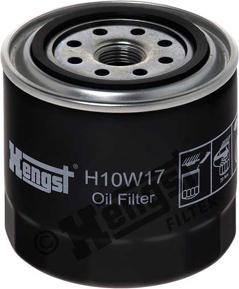 Hengst Filter H10W17 - Масляный фильтр autodif.ru