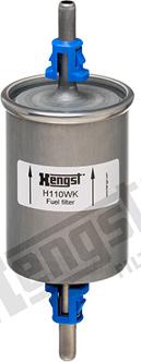 Hengst Filter H110WK - Топливный фильтр autodif.ru