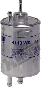 Hengst Filter H113WK - Топливный фильтр autodif.ru