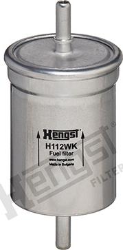 Hengst Filter H112WK - Топливный фильтр autodif.ru