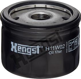 Hengst Filter H11W02 - Масляный фильтр autodif.ru