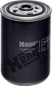 Hengst Filter H18WDK02 - Топливный фильтр autodif.ru