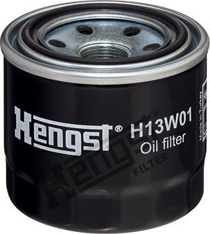 Hengst Filter H13W01 - Масляный фильтр Hengst H13W01 (W811/80) Hyundai Accent, Grandeur, Santa Fe, i30, Kia Ceed autodif.ru
