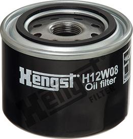 Hengst Filter H12W08 - Масляный фильтр autodif.ru