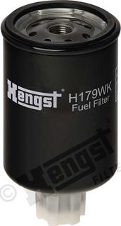 Hengst Filter H179WK - Топливный фильтр autodif.ru