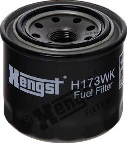 Hengst Filter H173WK - Топливный фильтр autodif.ru