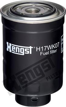 Hengst Filter H17WK07 - Топливный фильтр autodif.ru